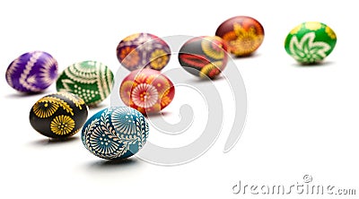 Easter eggs Stock Photo