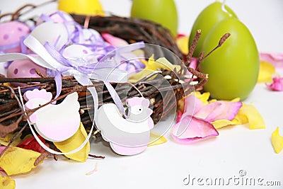 Easter background Stock Photo