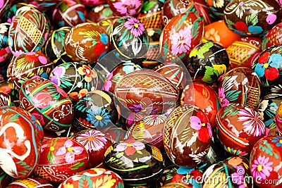 Easter eggs Stock Photo