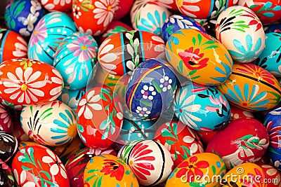 Easter eggs Stock Photo