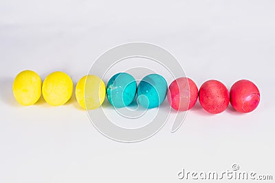 Easter eggs Stock Photo