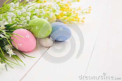 Easter Eggs Stock Photo