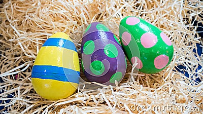 Easter eggs Stock Photo