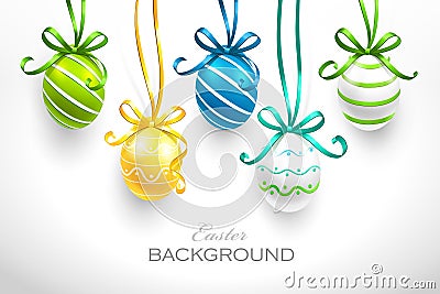 Easter eggs Vector Illustration