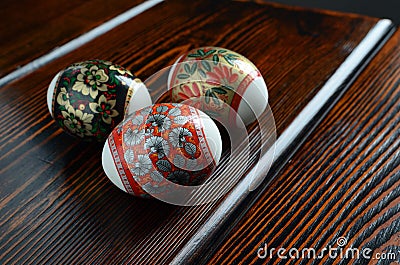 Easter eggs Stock Photo