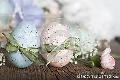 Easter Eggs Stock Photo