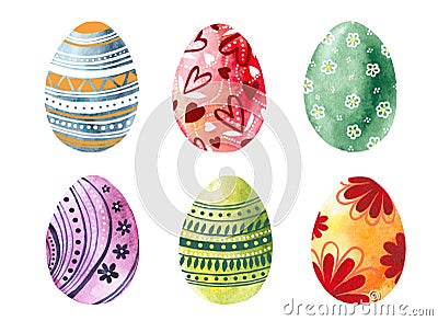 Easter eggs Stock Photo