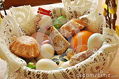 Easter food Stock Photo