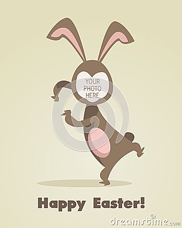 Easter greeting card Vector Illustration