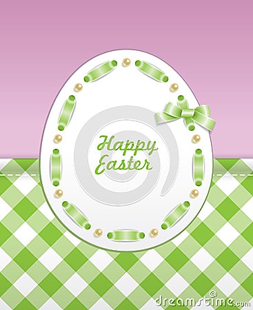 Easter greeting card Vector Illustration