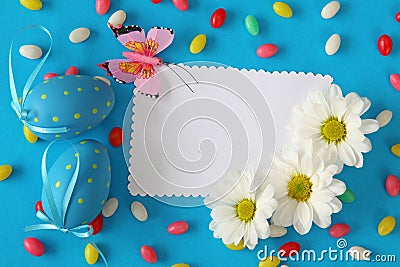 Easter greeting card Stock Photo