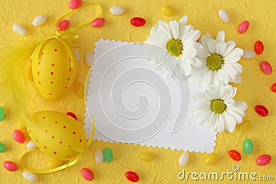 Easter greeting card Stock Photo