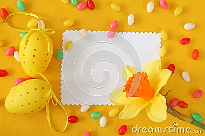 Easter greeting card Stock Photo