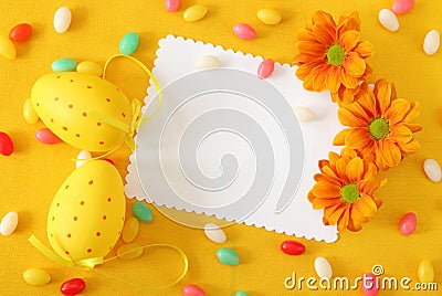 Easter greeting card Stock Photo