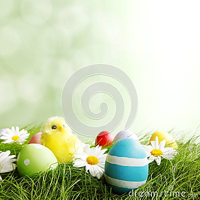 Easter Greeting Card Stock Photo