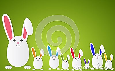 Easter Happy Have Yourself vector background Vector Illustration