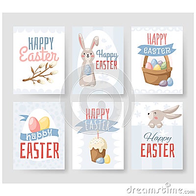 Easter holiday vector illustration Vector Illustration