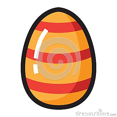 Easter Egg Vector Illustration