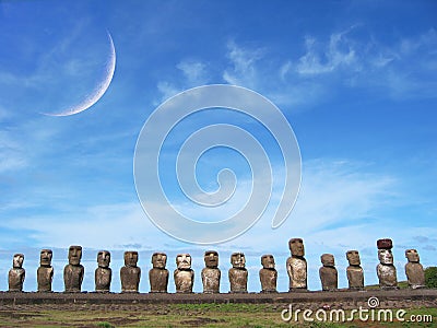 Easter Island Stock Photo