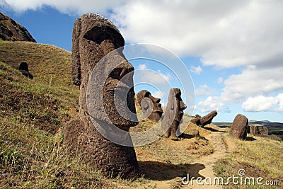 Easter island Stock Photo