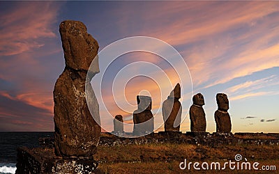 Easter island Stock Photo