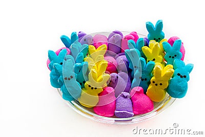 Easter Peeps Stock Photo