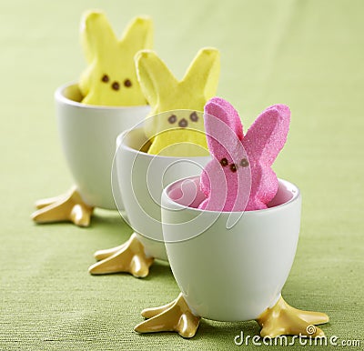 Easter Peeps Stock Photo