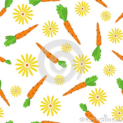 Easter seamless pattern retro vintage design party holiday celebration wallpaper and greeting colorful fabric textile Vector Illustration