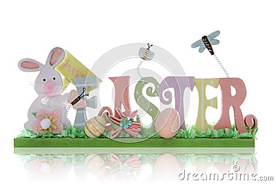 Easter Sign Stock Photo