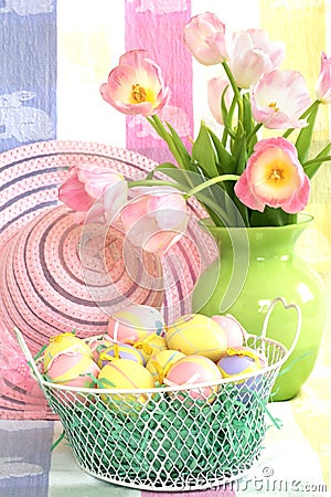 Easter still life Stock Photo