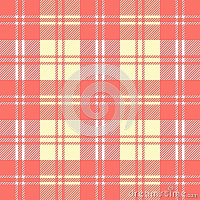 Easter Tartan plaid. Pattern Scottish cage Vector Illustration