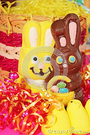 Easter treats Stock Photo