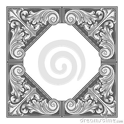 Eastern ornament vector Vector Illustration