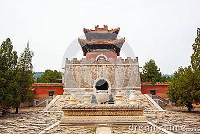 Eastern Qing Mausoleums- Cixi Mausoleum scenery Stock Photo