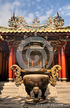 Eastern traditional temple Stock Photo