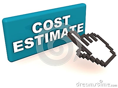 Cost estimate Stock Photo