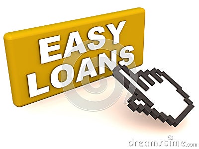 Easy loans Stock Photo