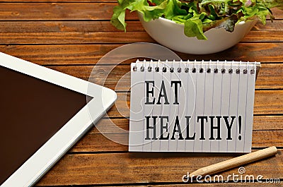 Eat healthy! Stock Photo