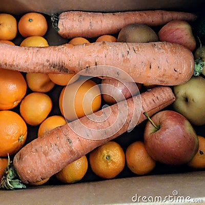 Eat your produce Stock Photo