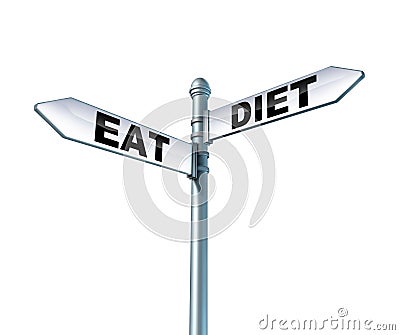 Eating And Dieting Stock Photo