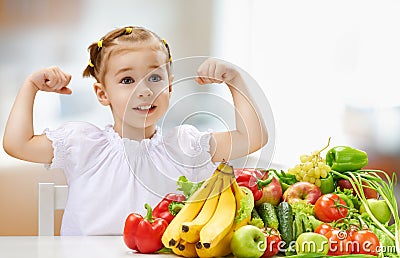 Eating fresh fruit Stock Photo