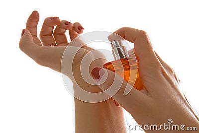 Eau de perfume Stock Photo