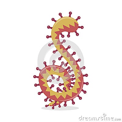 Ebolavirus Disease Microorganisms Vector Vector Illustration