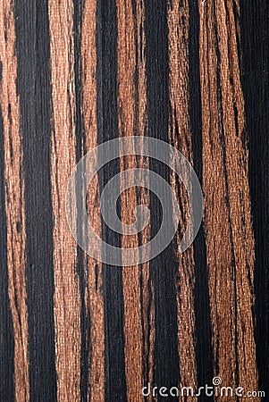 Ebony Veneer Stock Photo