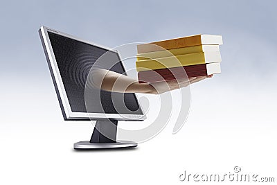 EBook - eLearning concept Stock Photo