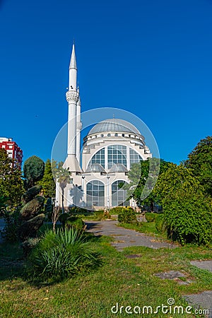 Ebu Bekr mosque in Shkoder, Albania Stock Photo