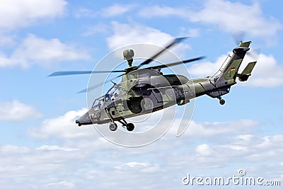 EC665 Tiger attack helicopter Editorial Stock Photo