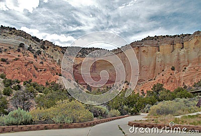 Echo Amphitheater Stock Photo