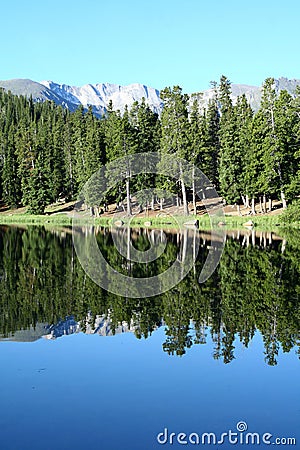 Echo Lake Stock Photo