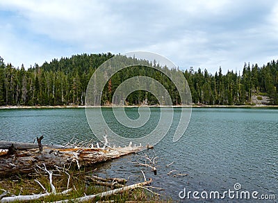 Echo Lake Stock Photo